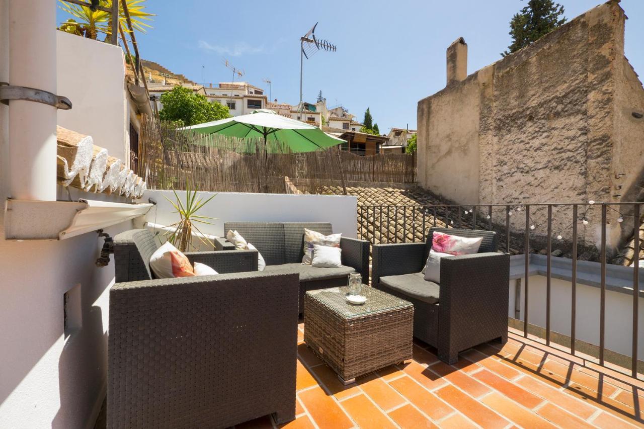 Coqueto Apartamento Duplex Con Terraza Privada Y Parking Granada Kültér fotó